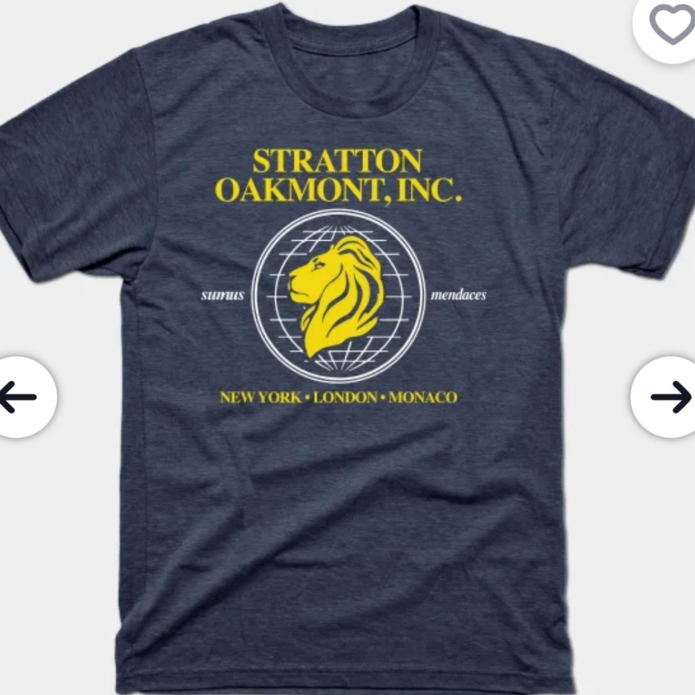 Wolf of Wall Street Stratton Oakmont Graphic T-Shirt